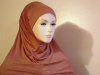 Shiny Stretchy lycara hijab 5